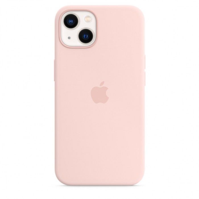 Capa Silicone/MagSafe iPhone 13 Giz rosa