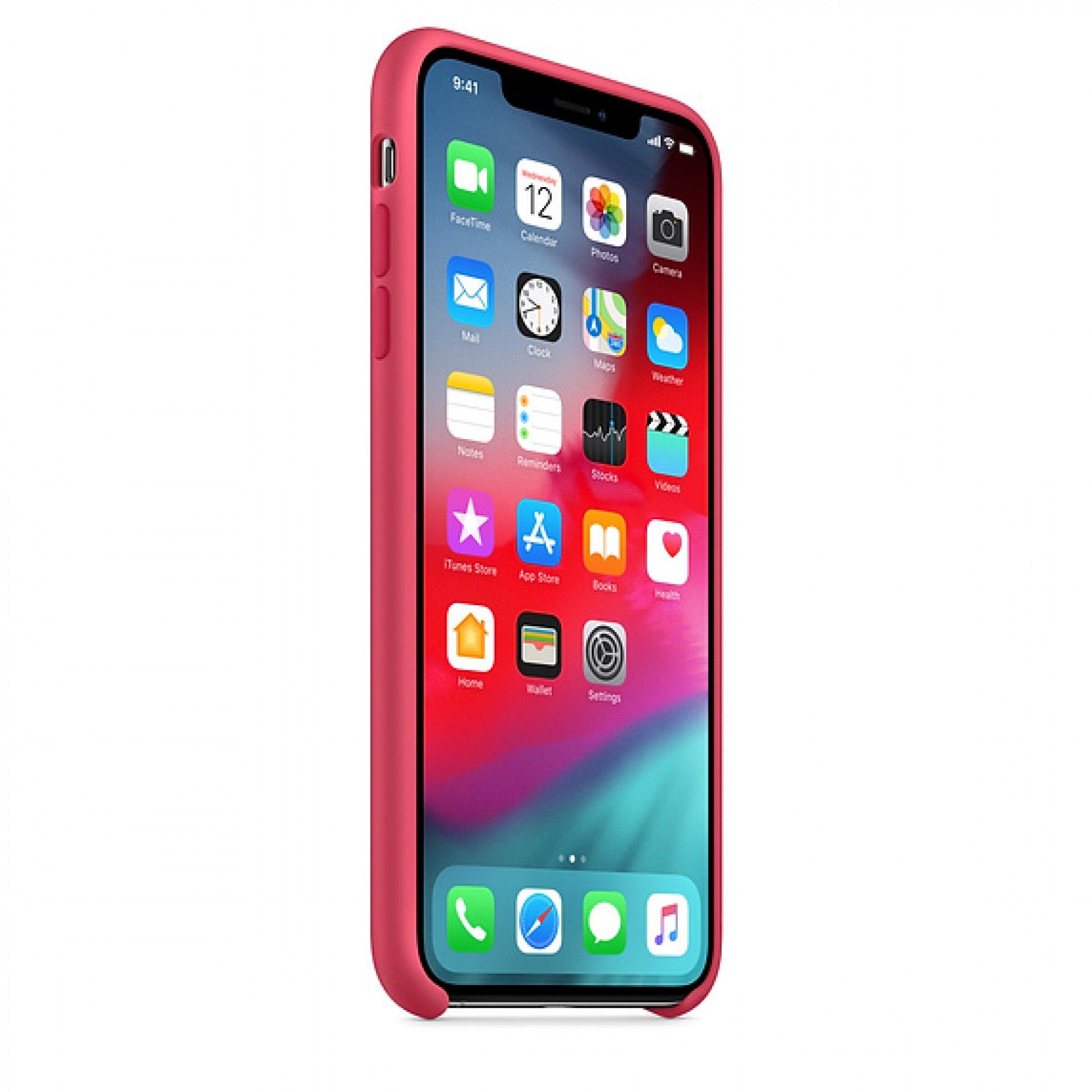 Capa de Silicone iPhone XS Max - Hibiscus