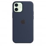 Capa em Silicone c/ MagSafe Para iPhone 12 Mini - Azul Profundo