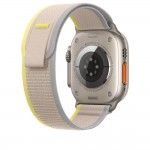 Bracelete Trail 49mm Amarelo/Bege M/L