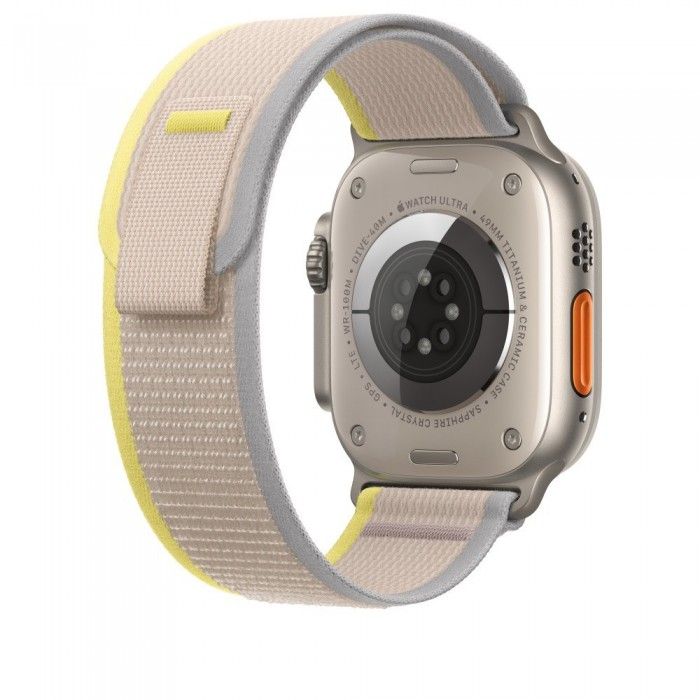 Bracelete Trail 49mm Amarelo/Bege M/L