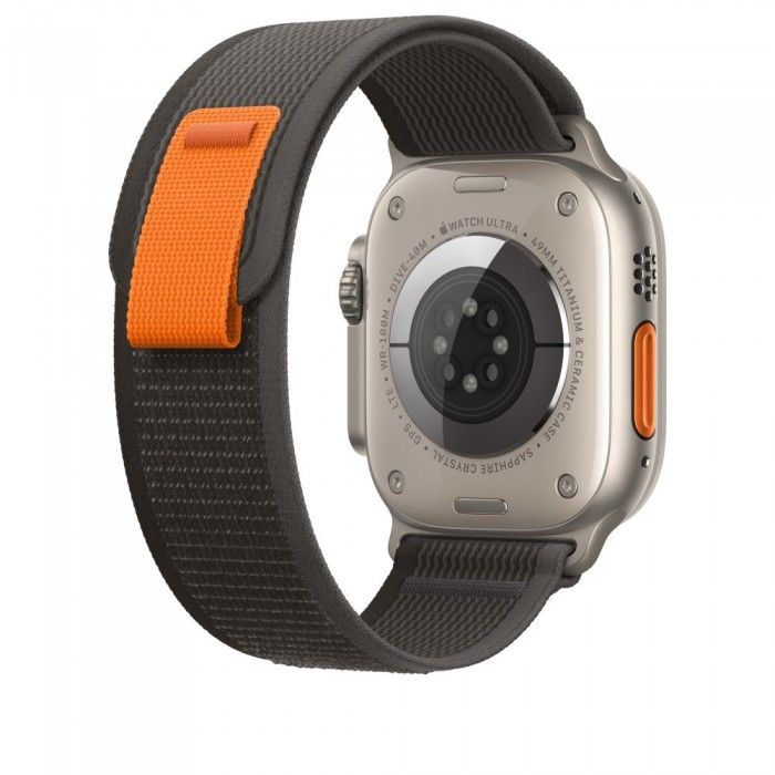 Bracelete Trail 49mm Preto/Cinza M/L