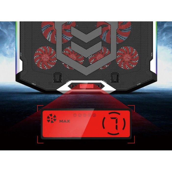 THYIA 6-Fan Gaming Laptop Cooling Stand