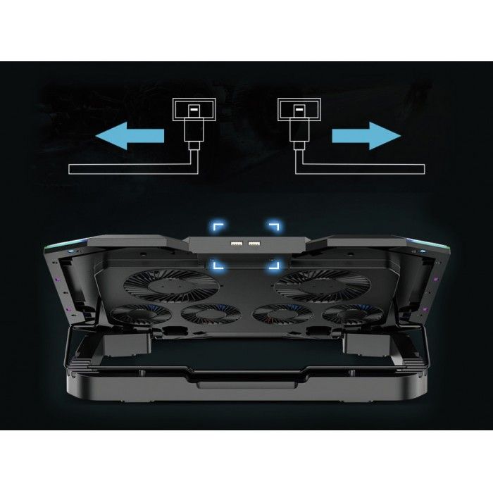 THYIA 6-Fan Gaming Laptop Cooling Stand