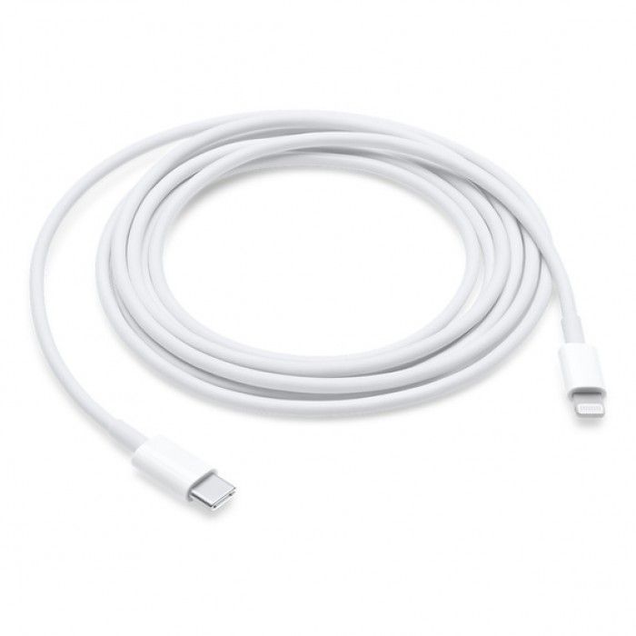 Cabo USB-C Para Lightning 2 metros Branco