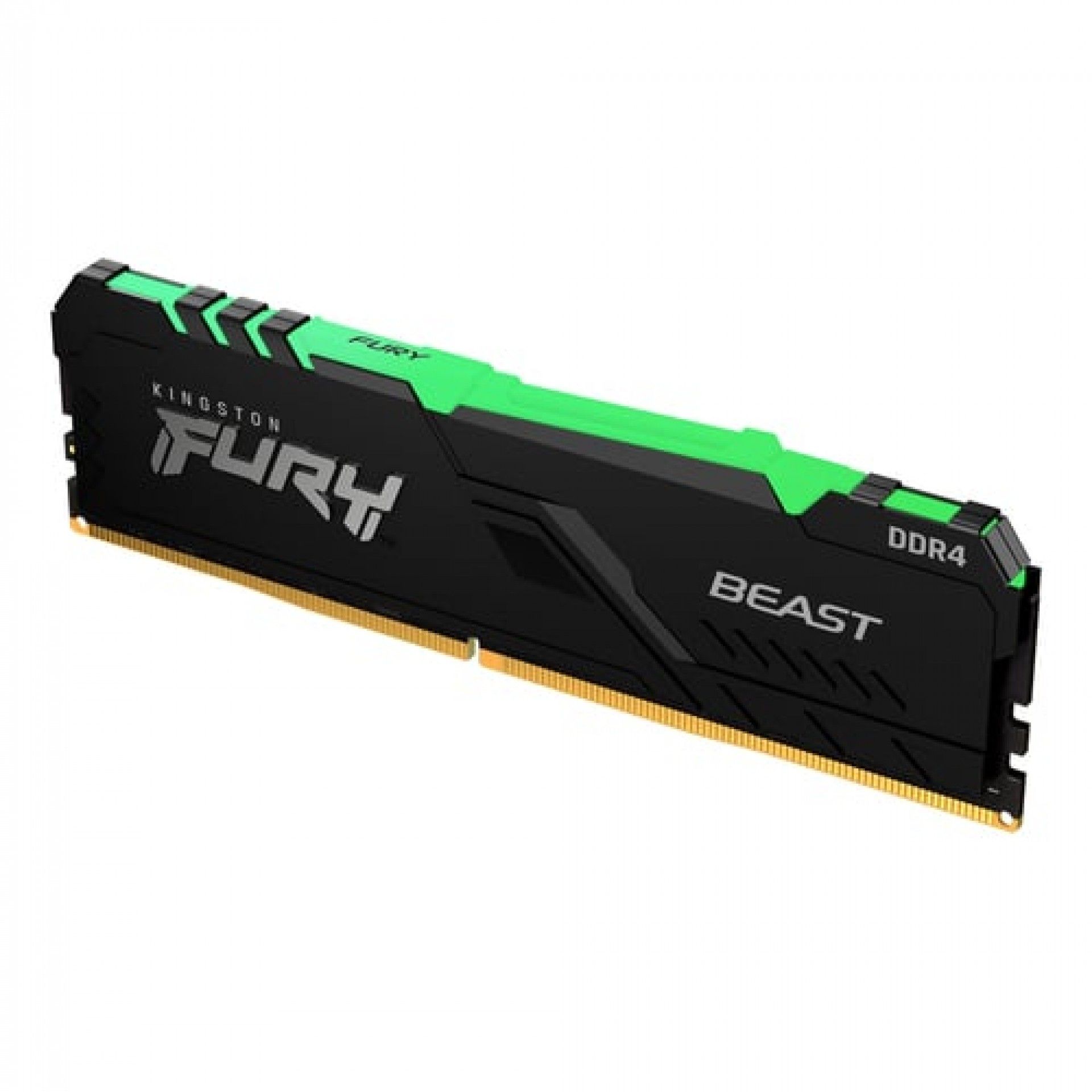 Memória RAM 8GB (1x8GB) DDR4 2666MHz CL16 Fury Beast RGb