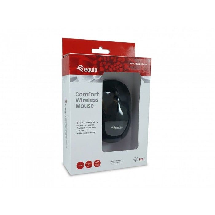 Rato Wireless Equip Preto