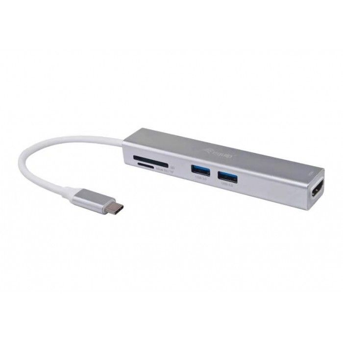 Adaptador USB-C Multifunes 5 em 1