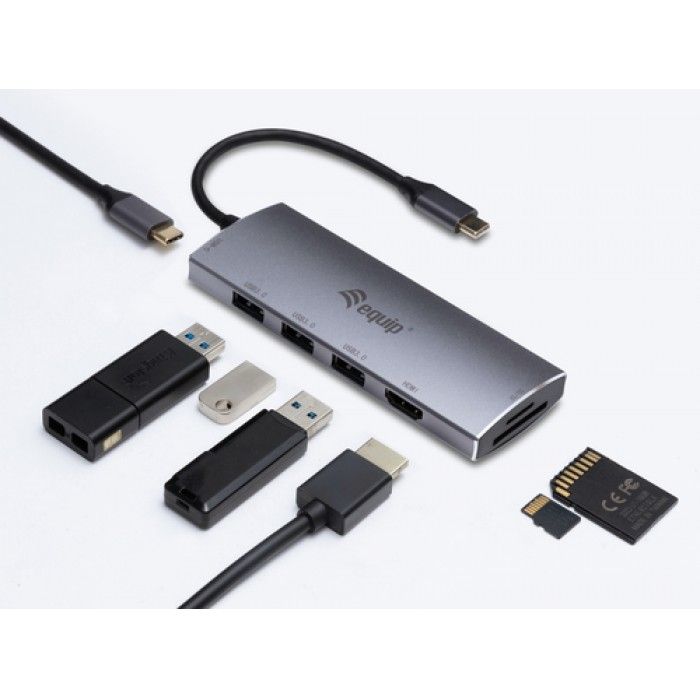 HUB USB-C 7 in 1 Multifunctional - 133482