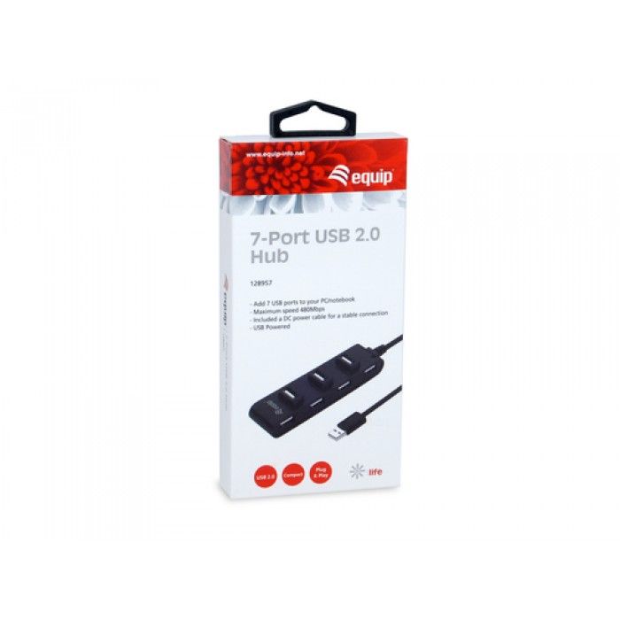 HUB 7 Portas USB 2.0 - 128957