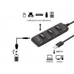 HUB 7 Portas USB 2.0 - 128957