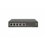 LevelOne GES-2105P switch de rede Gerido L2 Gigabit Ethernet (10/100/1000) Power over Ethernet (PoE)