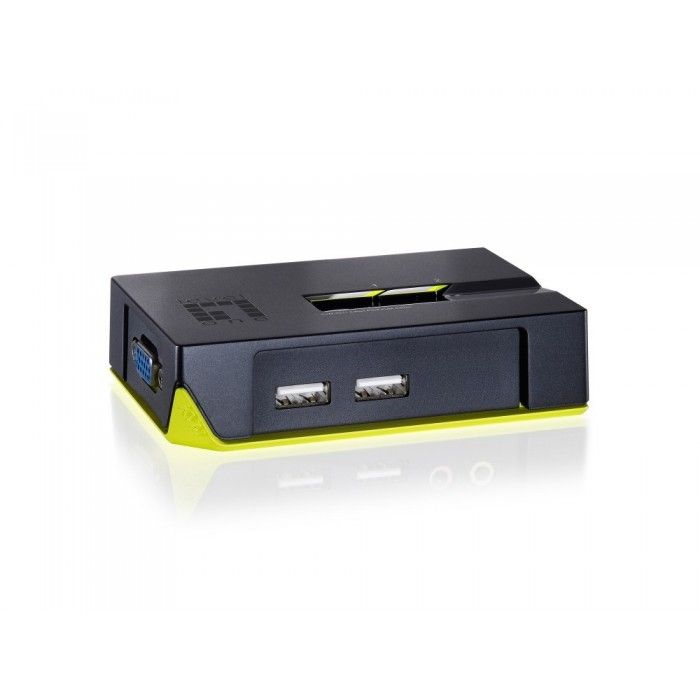 2 Port USB Desktop Switch - inclui Cabos
