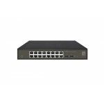 LevelOne GES-2118 switch de rede Gerido L2 Gigabit Ethernet (10/100/1000) Preto