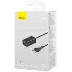 Carregador Baseus Rpido Gan3 Pro: 2x Usb-C: 2x Usb: 65W Preto