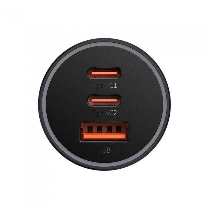 Carregador Isqueiro Golden Contractor Pro Usb-C/Usb 65W Cinzento