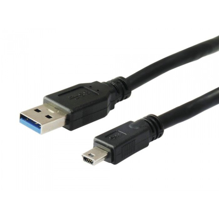 Conceptronic HUBBIES02B hub de interface USB 3.2 Gen 1 (3.1 Gen 1) Mini-B 5000 Mbit/s Preto