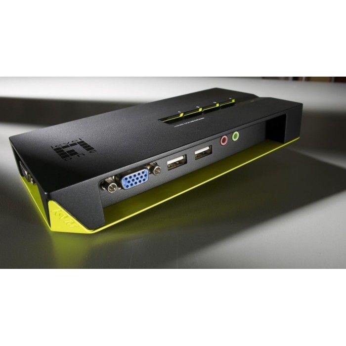 KVM 4xPortas USB c/ AUDIO (INCLUI CaboS)
