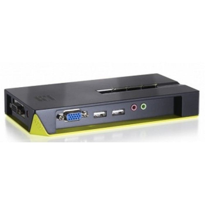 KVM 4xPortas USB c/ AUDIO (INCLUI CaboS)