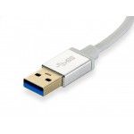 Adaptador Usb Para Rj45 Gigabit Branco