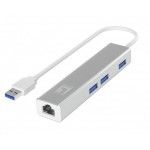 Adaptador Usb Para Rj45 Gigabit Branco