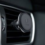 Suporte Telemvel Carro grelha ventilao Magnetic c/ Cabo Clip Preto