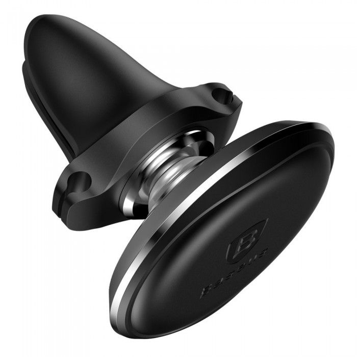 Suporte Telemvel Carro grelha ventilao Magnetic c/ Cabo Clip Preto