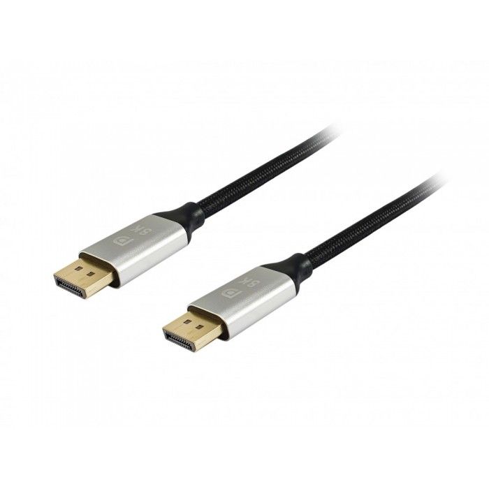 Equip 119262 cabo DisplayPort 2 m Alumnio, Preto