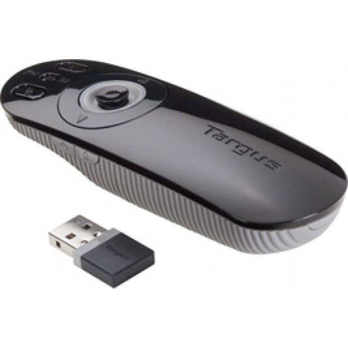 Multimedia Presentation Remote USB Port Cor Preto / Cinzento