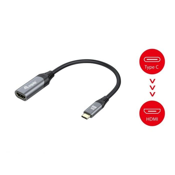 Adaptador USB-C para HDMI 2.1, 8K/30Hz