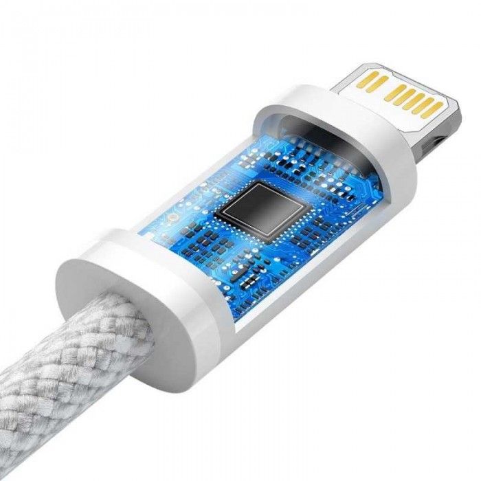 Cabo Usb-C p/ Lightning Dynamic 20W 1m Branco