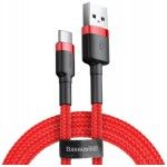 Cabo Usb Cafule For Type-C 2A 1M (Vermelho)