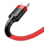 Cabo Usb Cafule For Type-C 2A 2M (Vermelho)