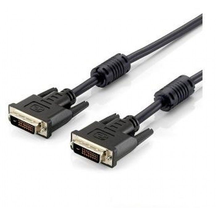 Cabo de Monitor DVI-D Macho/Macho 1.8 Metros Preto