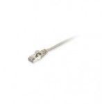 Cabo de Rede Cat.6A S/FTP Patch branco - 0.5MT