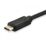 Cabo USB 2.0 Tipo B > C Macho/Macho 1 Metro Preto