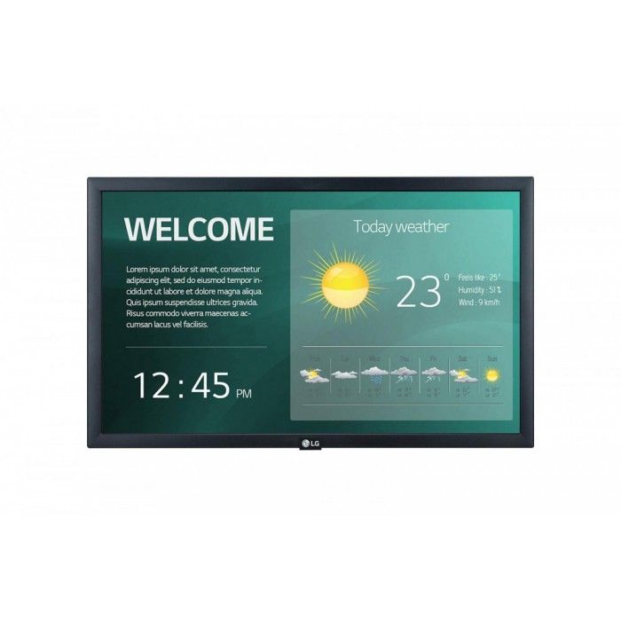 Monitor LED Profissional 22SM3G 22P Full HD 250CD 16 7 WEBOS
