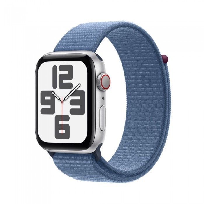 Watch SE Cell 44mm Prateado/Azul-inverno Loop
