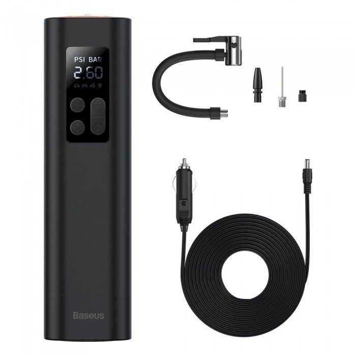 Super Mini Inflator Pump Preto