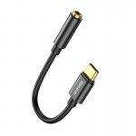 Adaptador L54 Usb-C Para Jack 3.5Mm Preto