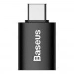 Adaptador Baseus Ingenuity Series Mini USB-C 3.1 para USB-A Preto