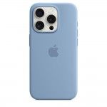 iPhone 15 Pro Silicone Azul-inverno