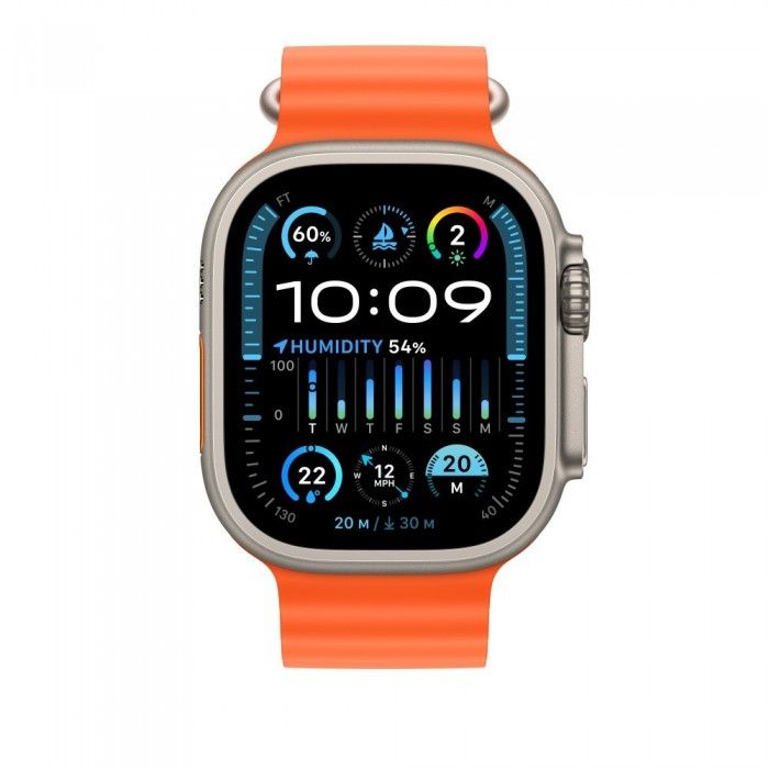 49mm Laranja Ocean Band