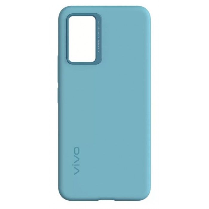 Capa V21 Silicone Light Blue