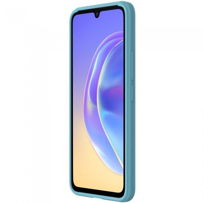 Capa V21 Silicone Light Blue