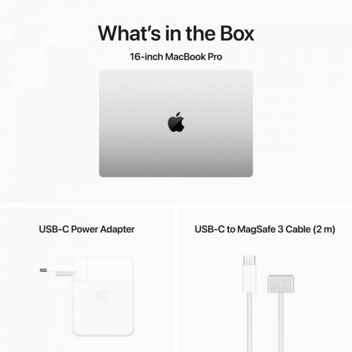 MacBook Pro 16 M3 Pro 12c CPU/18c GPU 18GB 512GB Prateado