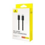 Cabo USB-C Baseus Dynamic 3 Series PD 100W 1m Preto