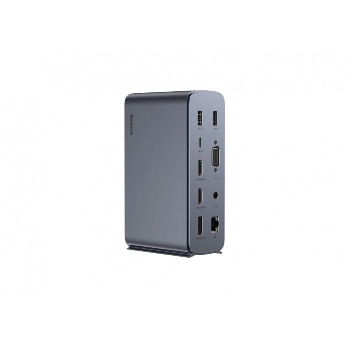 Docking Station Baseus Unionjoy Pro17-Port Four-Screen Multifunctional Gray