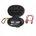 Auriculares True Wireless Bluetooth, Spirit Athletics, Ear Hook, Preto