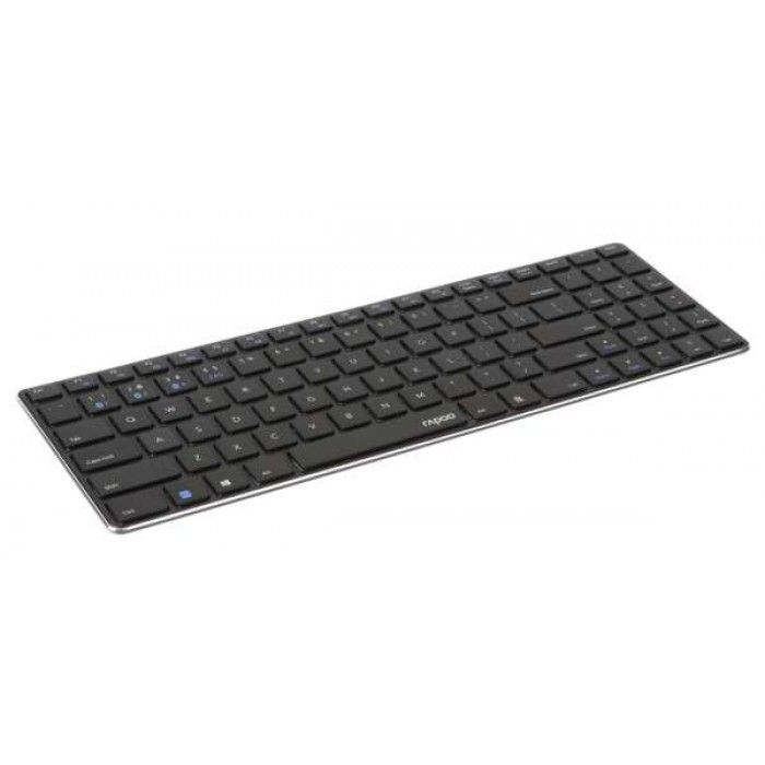 Teclado E9100M Wireless Ultra Slim Preto